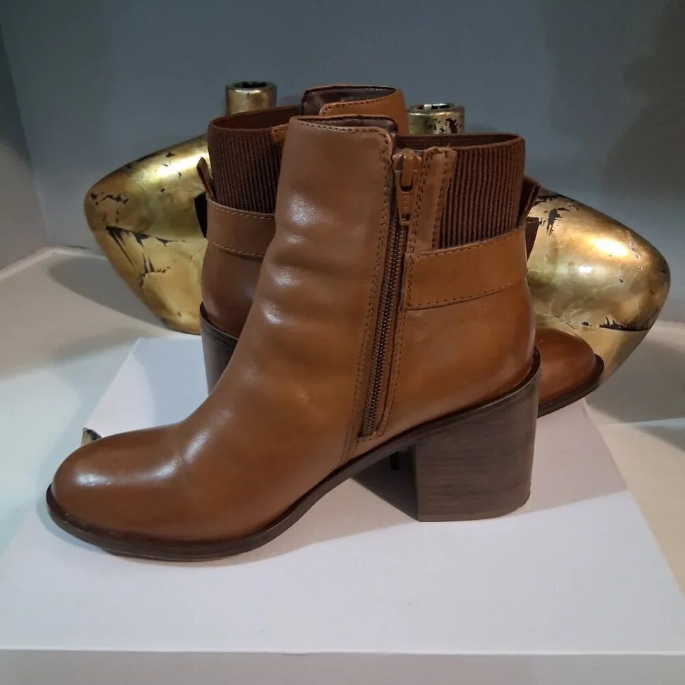 Aldo Leather Rosaldee Booties